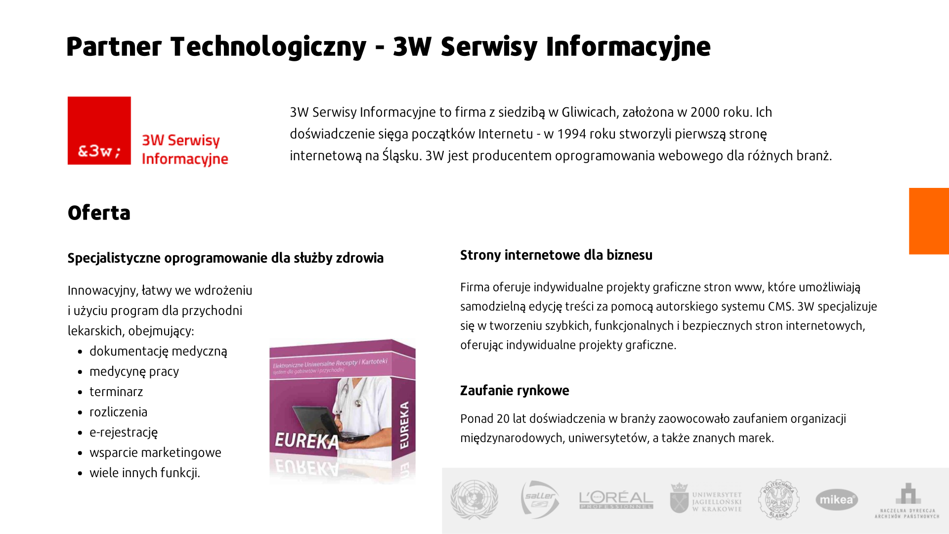 Partner technologiczny - 3W